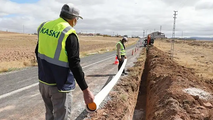 KASKİ'DEN BÜNYAN VE SARIOĞLAN'A 3 MİLYON 864 BİN TL YATIRIM