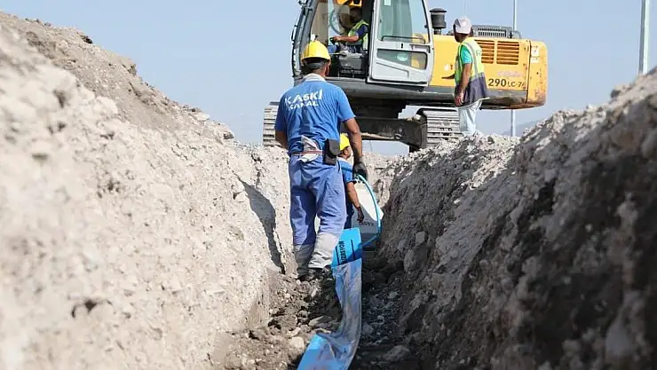 KASKİ'DEN SARIZ İLÇESİNE 3 MİLYON 258 BİN TL'LİK YATIRIM