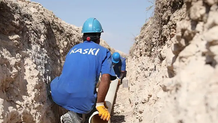 KASKİ'DEN YEŞİLHİSAR'A 11 MİLYON 488 BİN TL'LİK YATIRIM