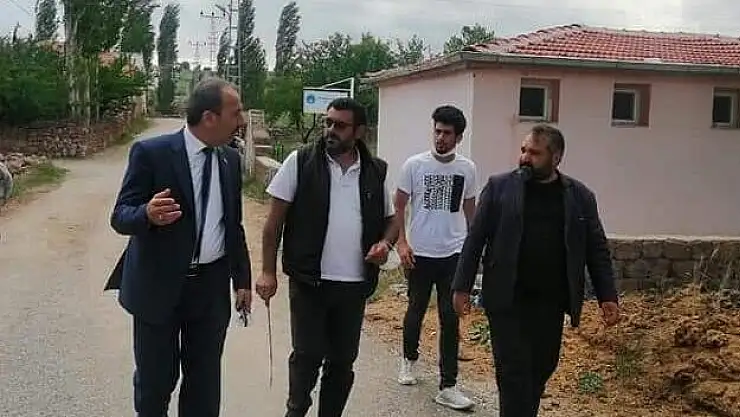 KAYMAKAM CEBECİ VE BAŞKAN ŞAHİN EKİNLİ MAHALLESİ'Nİ ZİYARET ETTİ