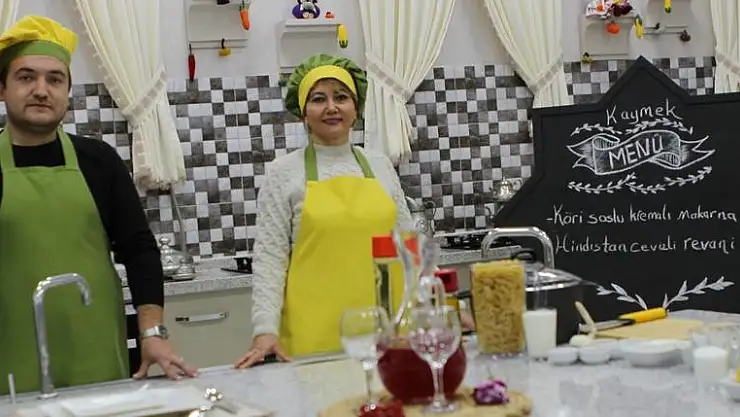 KAYMEK, TÜRK MUTFAĞI KURSU'NDA İLK MENÜSÜYLE KURSİYERLERLE BULUŞACAK