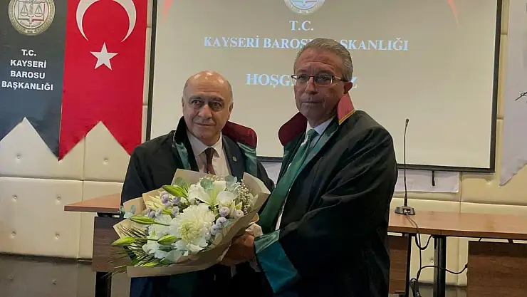 KAYSERİ BAROSUNDA DEVİR TESLİM