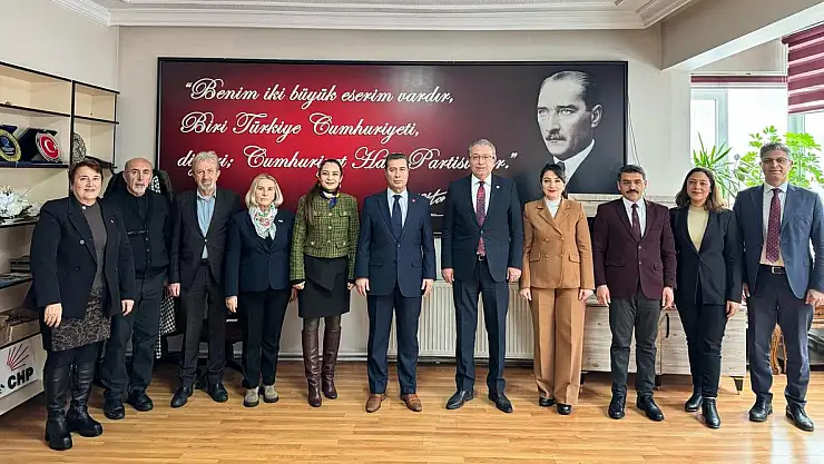 KAYSERİ BAROSU'NDAN CHP'YE ZİYARET