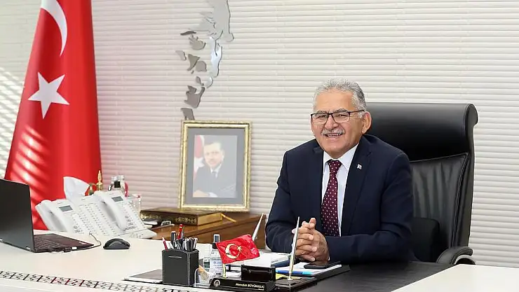 KAYSERİ BÜYÜKŞEHİR'E YURDUN DÖRT BİR YANINDAN TEŞEKKÜR BELGESİ