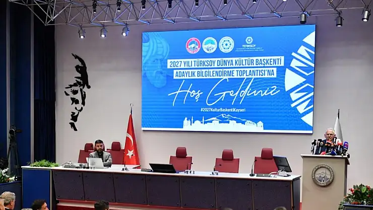Kayseri'nin 2027 iddiası: Türk Dünyası Kültür Başkenti için güçlü aday