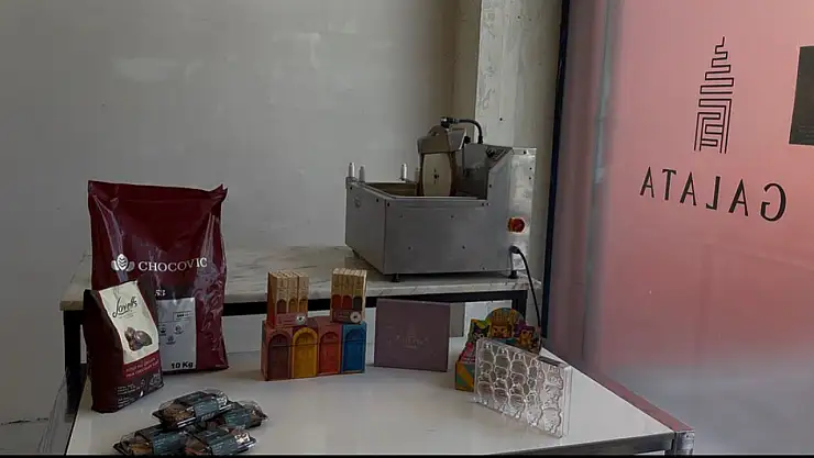 Kayseri'nin yerli markası Galata Çikolata 1 yaşında
