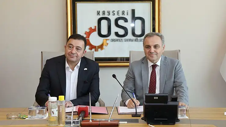 KAYSERİ OSB'DEN ERÜ'YE DESTEK