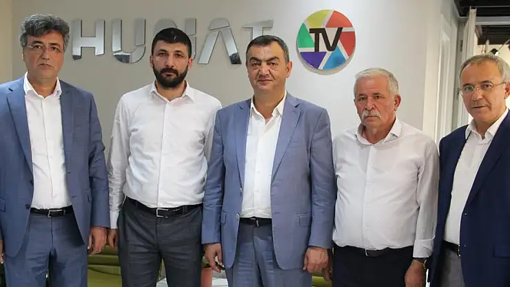 KAYSERİ SANAYİ ODASI HUNAT TV'YE ZİYARETTE BULUNDU