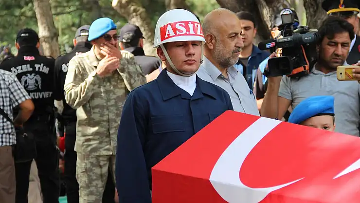 KAYSERİ ŞEHİDİNE SON GÖREVİNİ YERİNE GETİRDİ