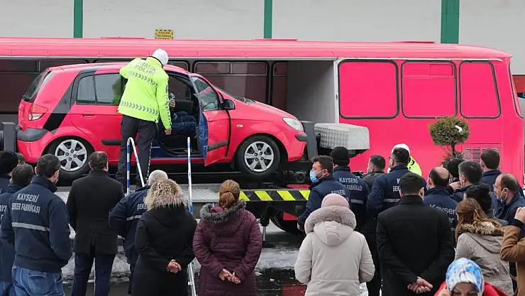 KAYSERİ ŞEKER PERSONELİNE TRAFİK EĞİTİMİ