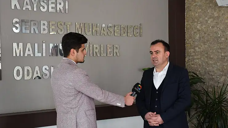 KAYSERİ SMMMO YEDİKAYA: 'ÜYELERİMİZE MASKE VE SPERLİK DAĞITIYORUZ'