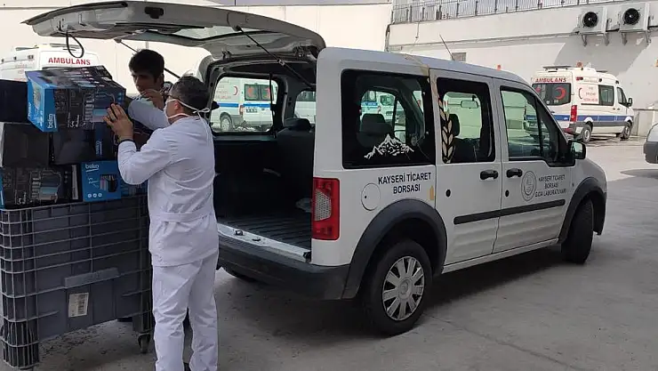 KAYSERİ TİCARET BORSASI'NDAN SAĞLIK ÇALIŞANLARINA TAM DESTEK