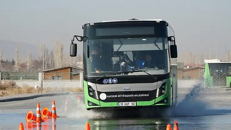KAYSERİ ULAŞIM A.Ş.'DEN PERSONELİNE VERİMLİ SÜRÜŞ EĞİTİMİ