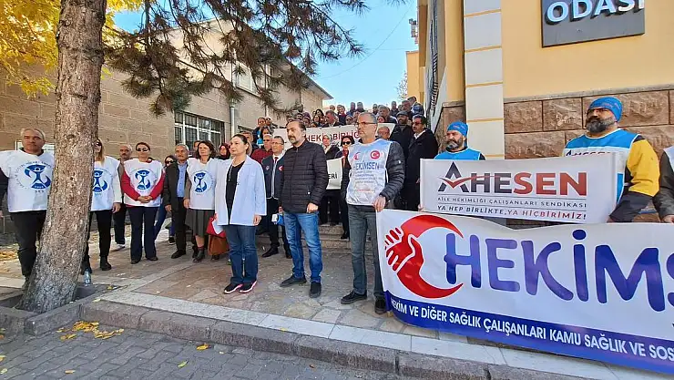 KAYSERİ'DE AİLE HEKİMLERİ 3 GÜN İŞ BIRAKIYOR