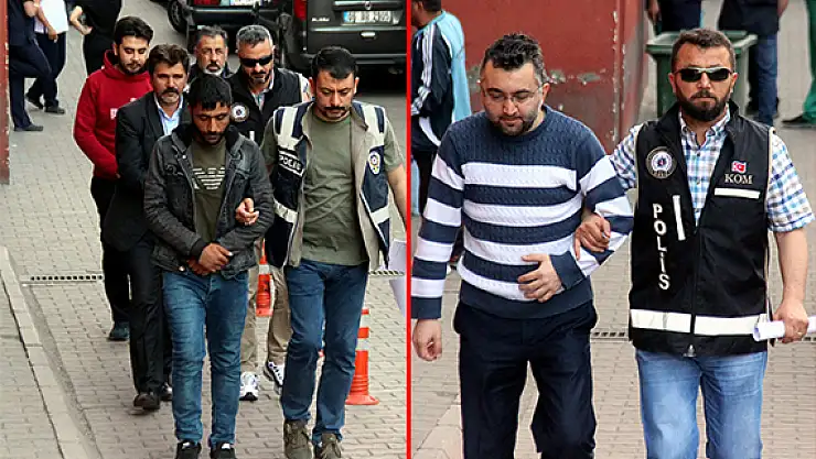 Kayseri'de Bylock ve silah kaçakçılığı zanlıları adliyeye sevk edildi