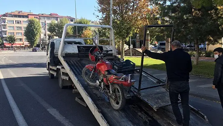 KAYSERİ'DE ÇALINTI 2 MOTOSİKLET YAKALANDI