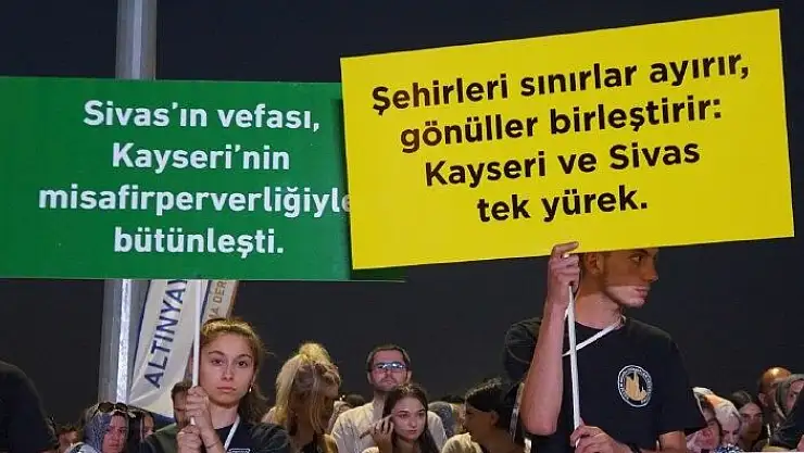 KAYSERİ'DE 'DÜNYA SİVASLILAR GÜNÜ' KUTLANDI