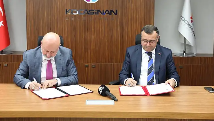 KAYSERİ'DE İLK OLAN TARİHİ PROTOKOLÜN İMZALARI ATILDI