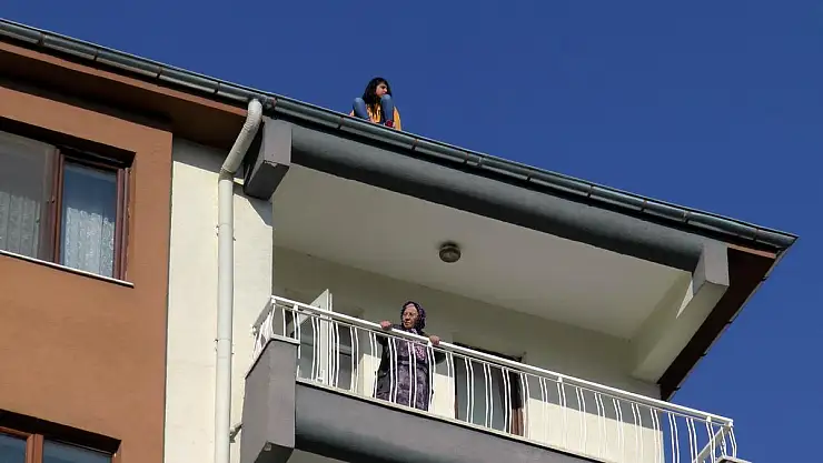 KAYSERİ'DE İNTİHAR GİRİŞİMİ!