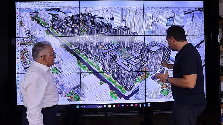 KAYSERİ'DE KENTSEL DÖNÜŞÜM HIZ KAZANIYOR: PROJELER İHALE SÜRECİNDE