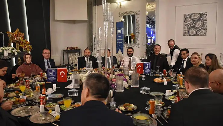 KAYSERİ'DE MALİ MÜŞAVİRLER İFTAR PROGRAMINDA BULUŞTU