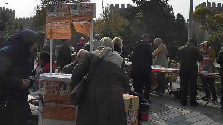 KAYSERİ'NİN SMA HASTASI MELİH EYMEN İÇİN KERMES DÜZENLENDİ