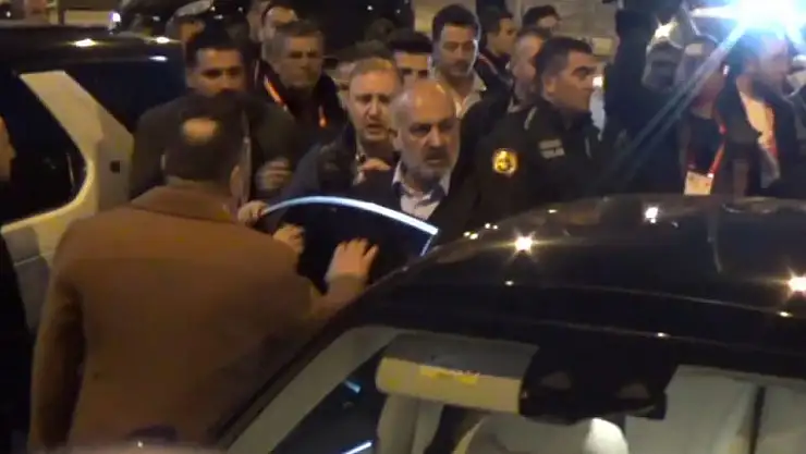 KAYSERİSPOR BAŞKANI ALİ ÇAMLI'YA MAÇ SONU TEPKİ