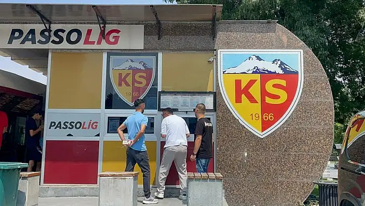 KAYSERİSPOR –BEŞİKTAŞ MAÇ BİLETLERİNE YOĞUN İLGİ