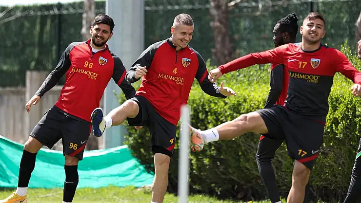 KAYSERİSPOR, DENİZLİSPOR MAÇI HAZIRLIKLARINI TAMAMLADI