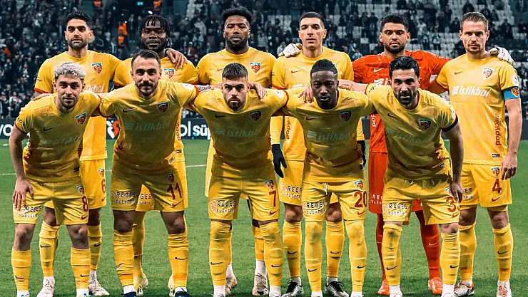 KAYSERİSPOR İSTANBUL'DAN ELİ BOŞ DÖNDÜ