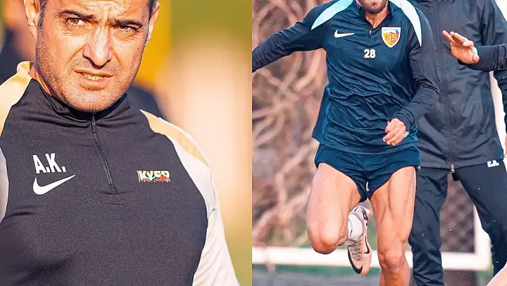 KAYSERİSPOR'DA GÖZLER BAŞAKŞEHİR'DE AKILLAR TEKNİK DİREKTÖRDE