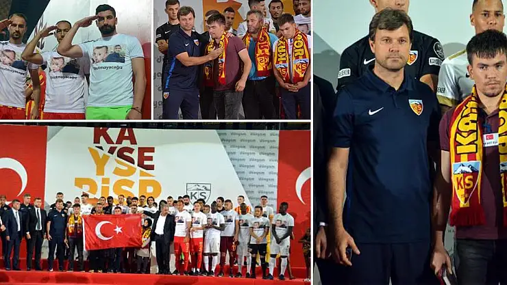 Kayserispor'dan anlamlı açılış