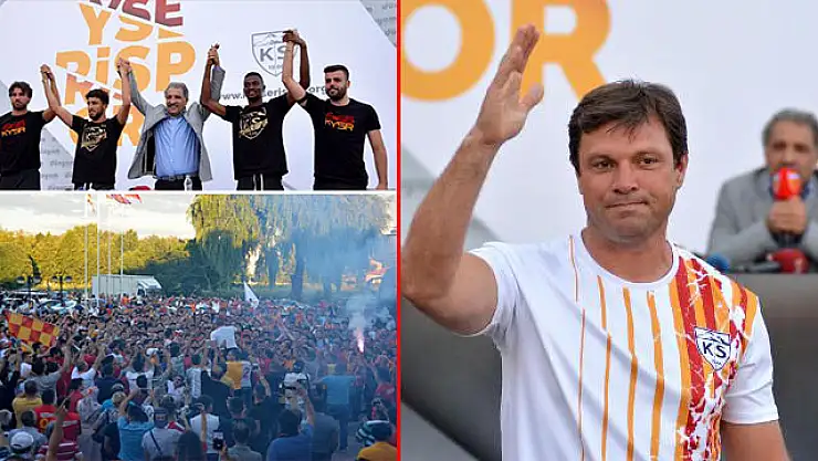 Kayserispor'dan imza şov