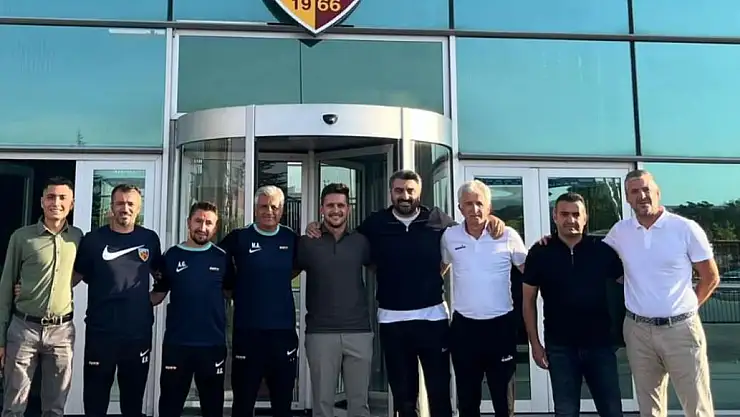 KAYSERİ'YE GELEN SİNAN KALOĞLU ÇALIŞMALARA BAŞLADI