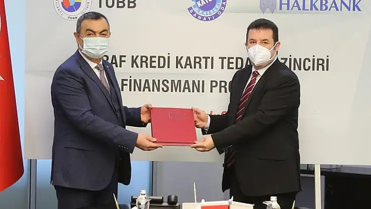KAYSO VE HALKBANK'TAN KOBİ'LERİ RAHATLATACAK FİNANSMAN ANLAŞMASI