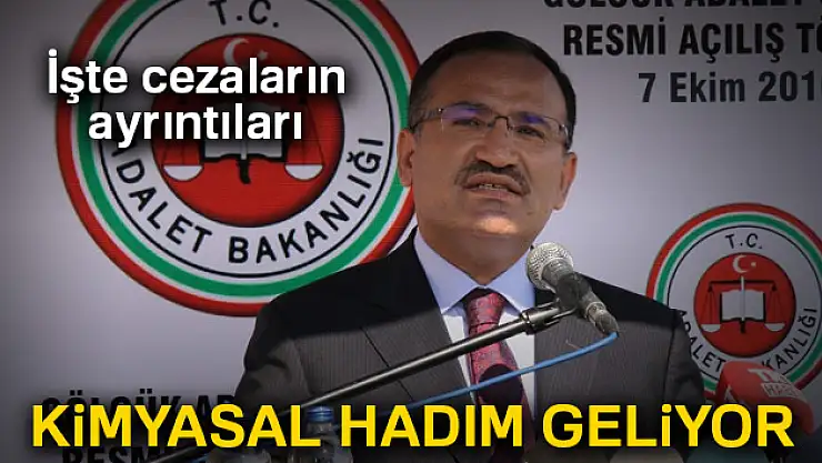 Kimyasal hadım geliyor