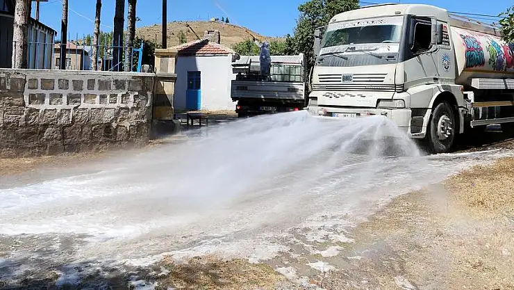 KIRSAL MAHALLELERDE GENEL TEMİZLİK ÇALIŞMASI