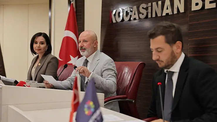 KOCASİNAN BELEDİYESİ EKİM AYI MECLİS TOPLANTISI GERÇEKLEŞTİRİLDİ