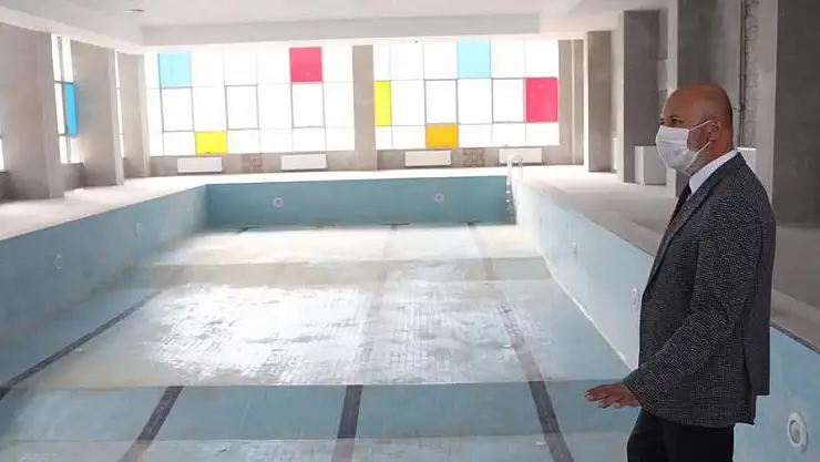 KOCASİNAN'DA ERKEKLERE ÖZEL YAPILAN TESİSDE SONA GELİNDİ