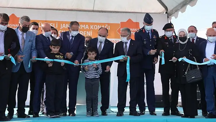 KOCASİNAN'IN RESTORE ETTİĞİ 2 ASIRLIK JANDARMA KONAĞI AÇILDI