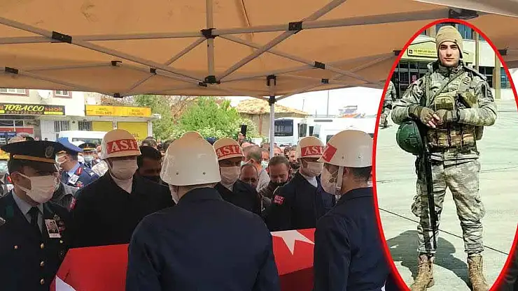 KUZEY IRAK ŞEHİDİNE GÖZÜ YAŞLI VEDA