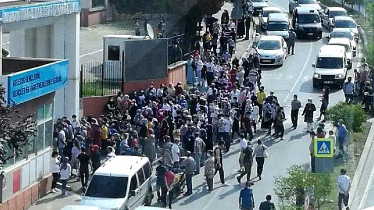 LGS SINAVI ÖNCESİ ORTAYA ÇIKAN GÖRÜNTÜLER ENDİŞE YARATTI