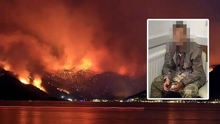 MARMARİS'TEKİ YANGINI ÇIKARTAN KİŞİNİN İFADESİ ORTAYA ÇIKTI!