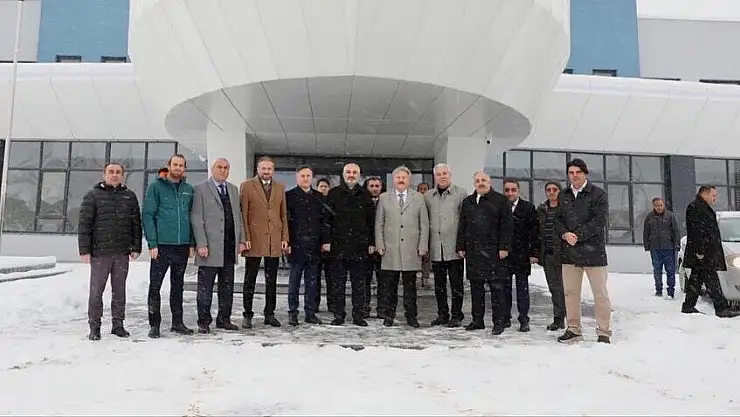 MEB'DEN GELEN HEYET MEHMET ALTUN HAVACILIK VE UZAY BİLİMLERİ LİSESİ'Nİ İNCELEDİ