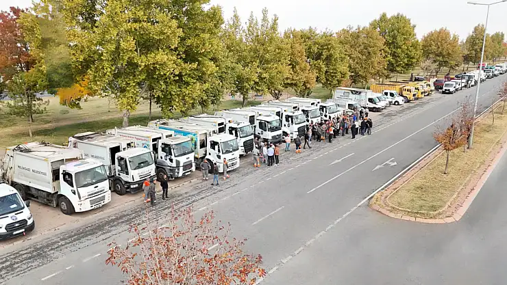 Melikgazi'de 58 mahalleye sonbahar temizliği