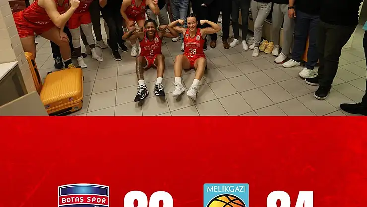 MELİKGAZİ KAYSERİ BASKETBOL, ANKARA'DAN GALİBİYETLE DÖNDÜ