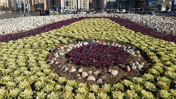 MELİKGAZİ'DE 200 BİN ADET MEVSİMLİK ÇİÇEK DİKİMİ YAPILDI