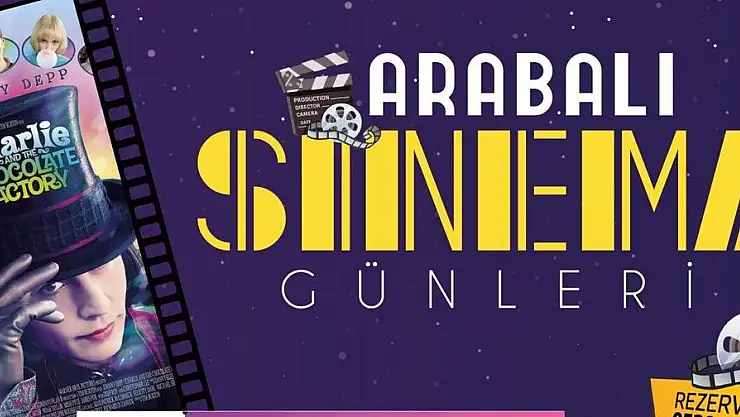 MELİKGAZİ'DE 'ARABALI SİNEMA GÜNLERİ' BAŞLIYOR