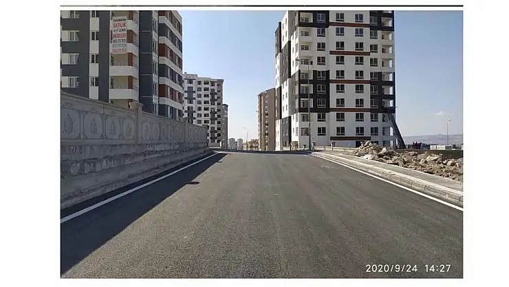 MELİKGAZİ'DE İKİ MAHALLE YOLU ASFALTLANDI