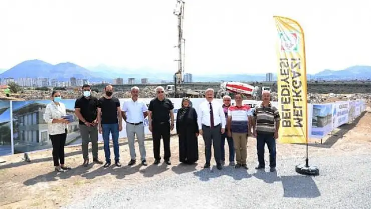 MELİKGAZİ'DEN YİNE YENİ BİR OKUL TEMELİ DAHA